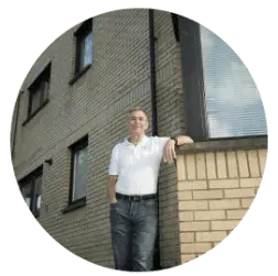Alan MacDonald proprietor of Glasgow Green Apartments